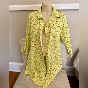 NWT Victoria’s Secret yellow floral nightshirt